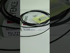 Thrubeam Type KEYENCE FU-77TZ Fibre Unit Infrared LED M4 Thread High Resolution Detection